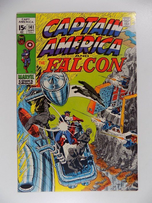 Captain America #141 Marvel Comic September 1971 Very Fine-