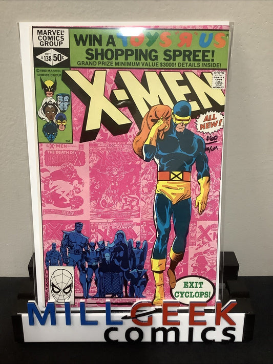 Uncanny X-Men #138 (October 1980) VF/NM (9.0) Chris Claremont, Origin Of Cyclops