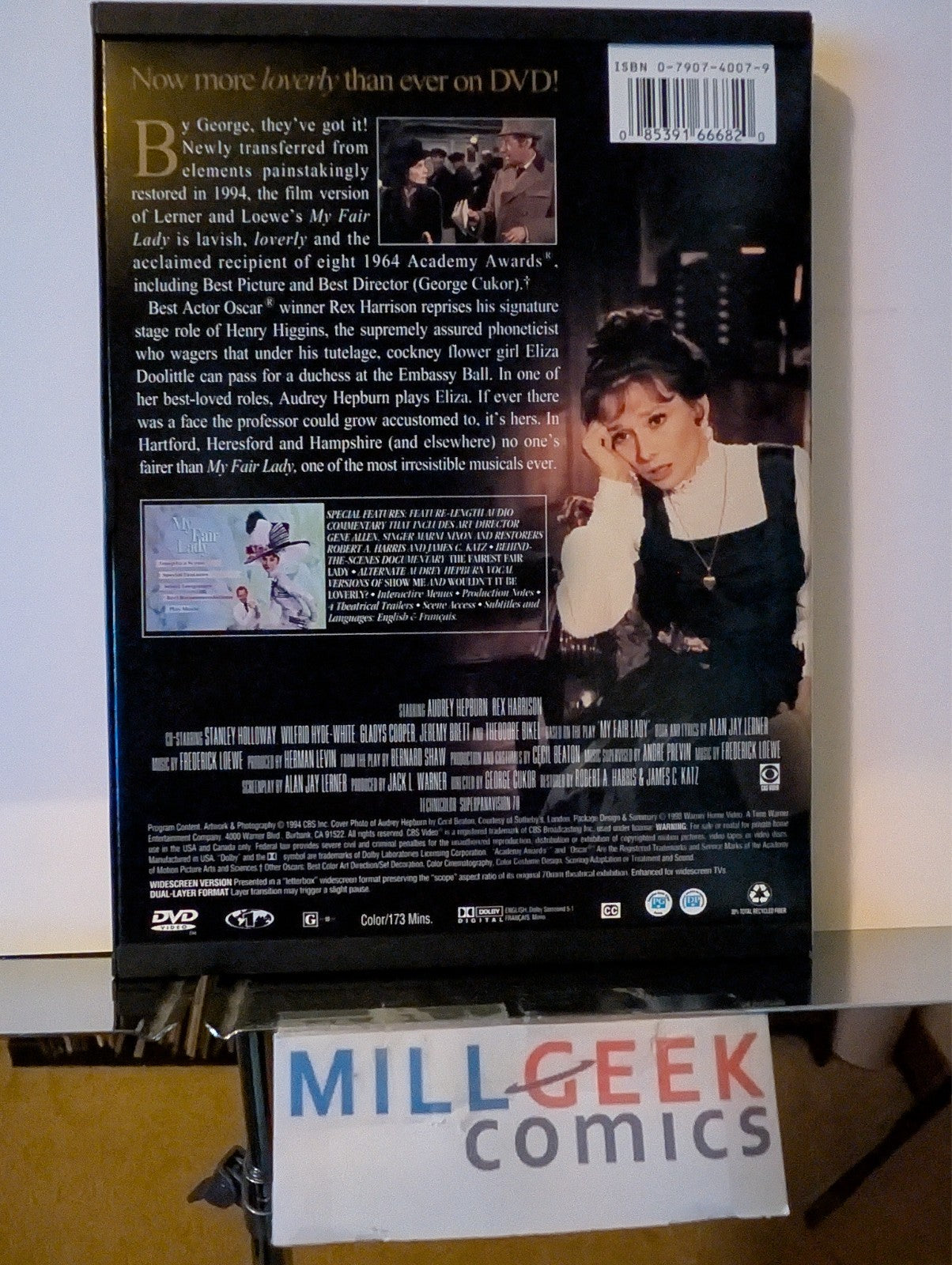 Gone with the Wind / My Fair Lady, 2 Movie Set (DVD) Like New -JD