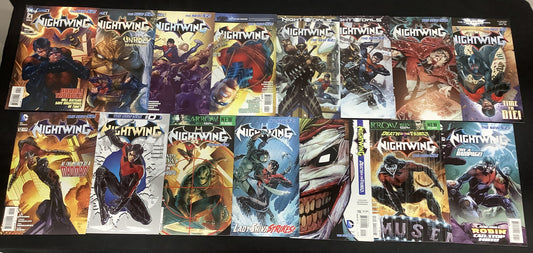 Nightwing #4-17 + #0 Comic Lot, Higgins, DC New 52, Death Of The Family Tie-in