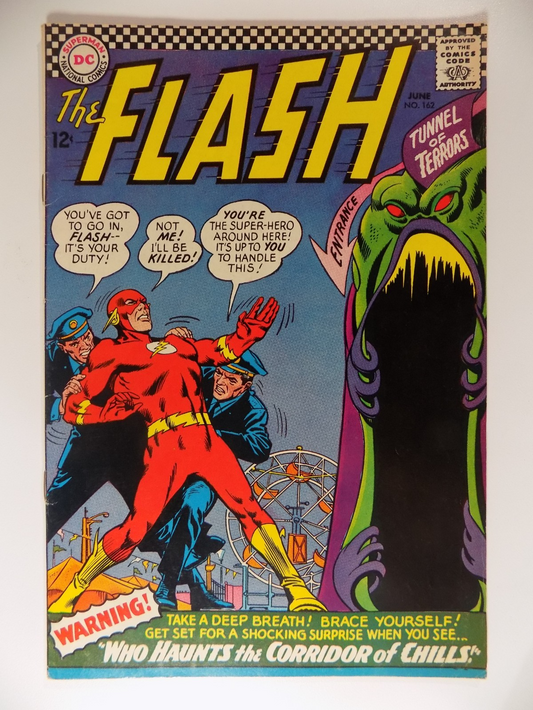 Flash #162 DC Comic June 1966 Fine/Very Fine