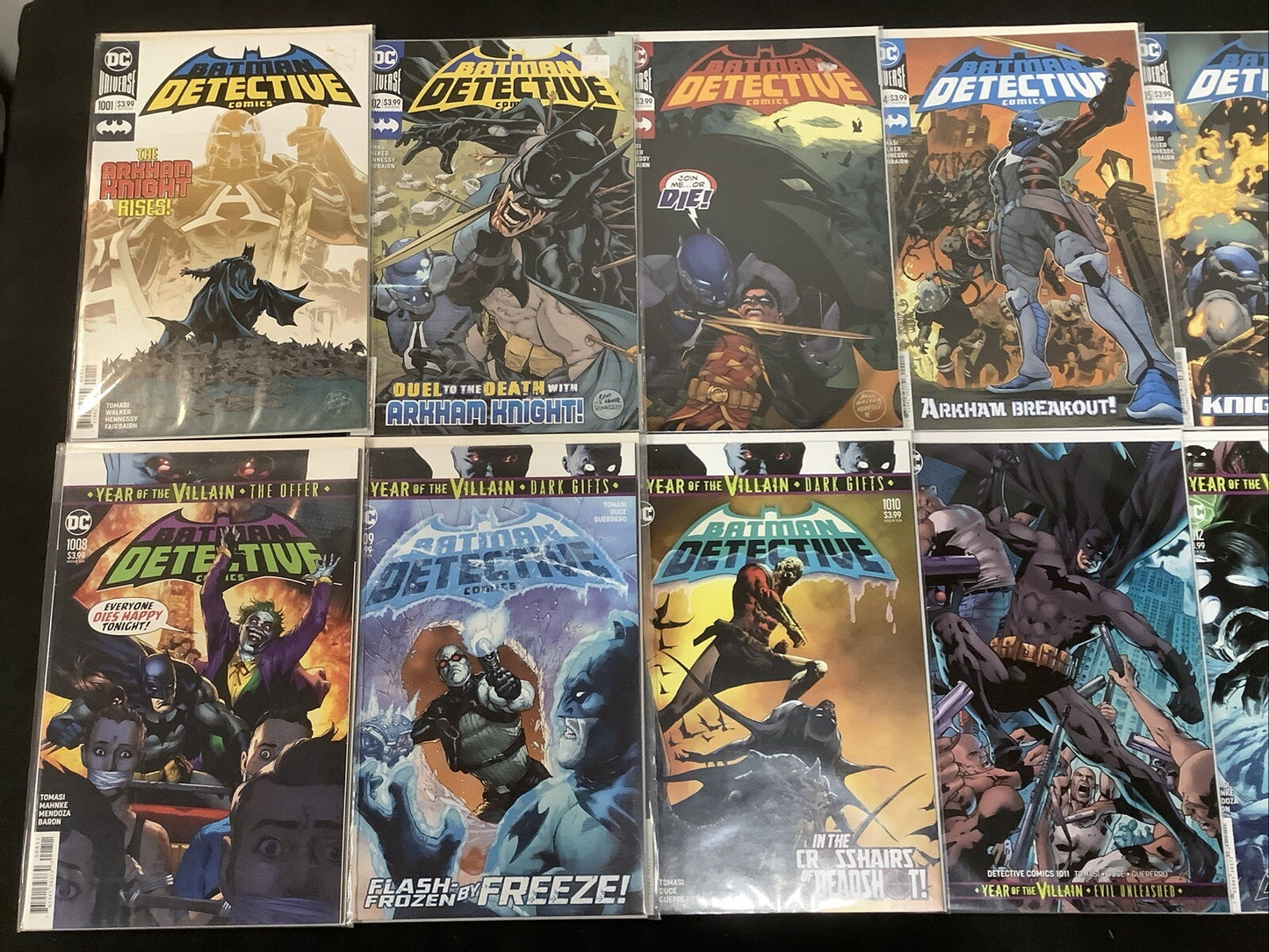Detective Comics #967-1042 Comic Lot, DC, 1st Arkham Knight Main Continuity