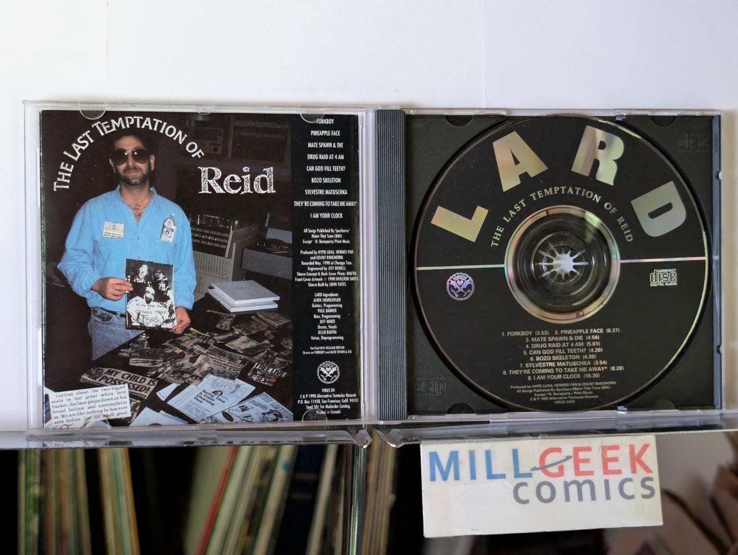 Lard - The Last Temptation of Reid (CD) Alternative Tentacles Jello Biafra -JD