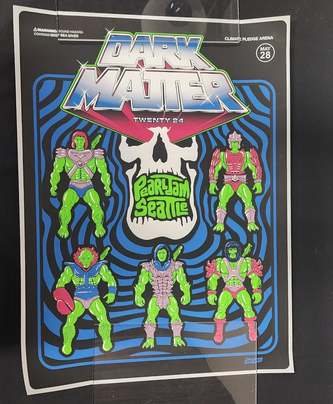 Pearl Jam - 2024 Dark Matter Tour - Seattle, WA - 05/28/24 - Concert Poster NM/M