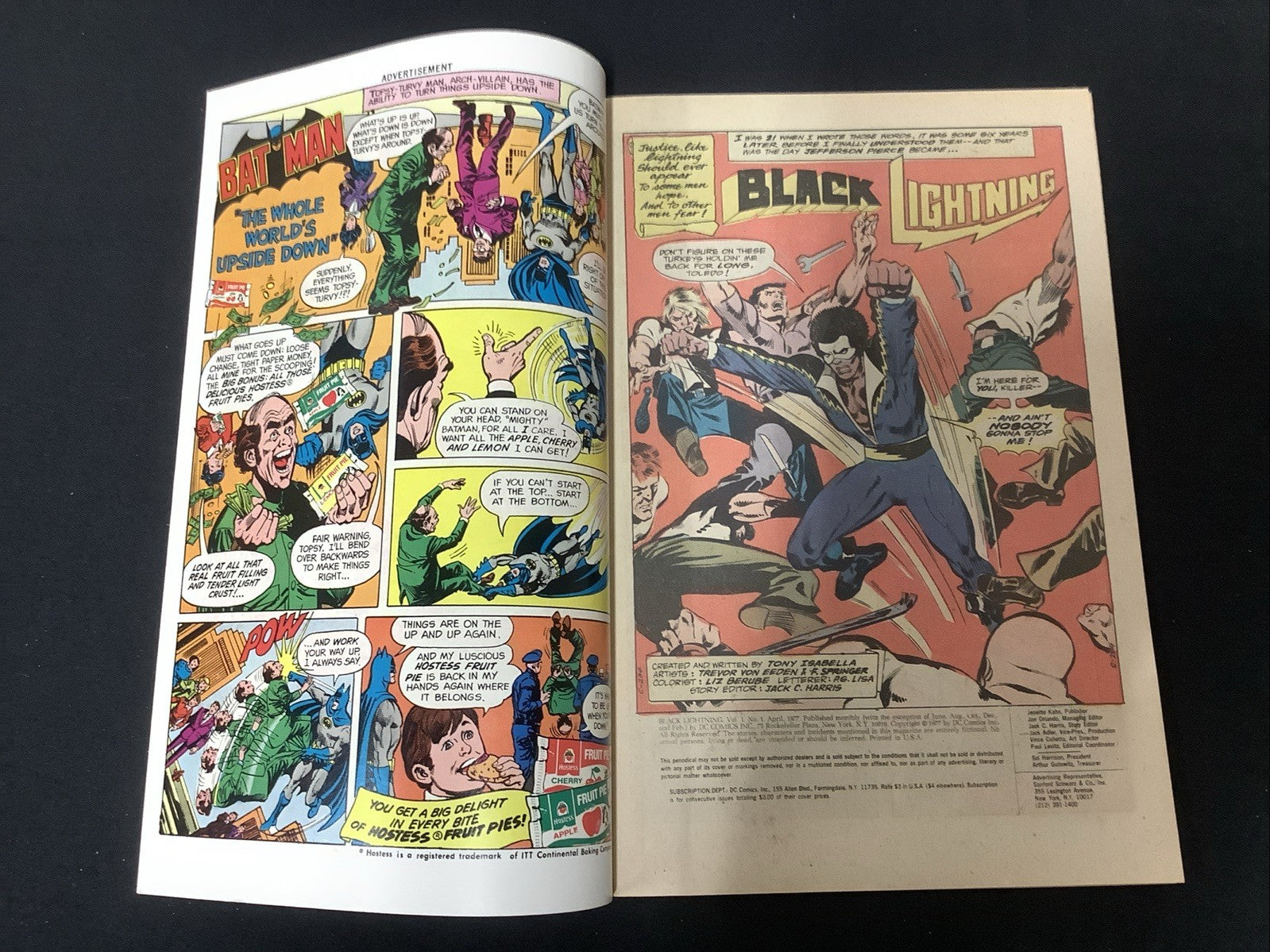 Black Lightning #1 (DC Comics April 1977) VF/NM (9.0) 1st App Black Lightning