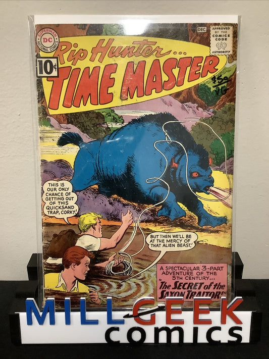 Rip Hunter...Time Master #5 (DC Comics November-December 1961) VG (4.0)