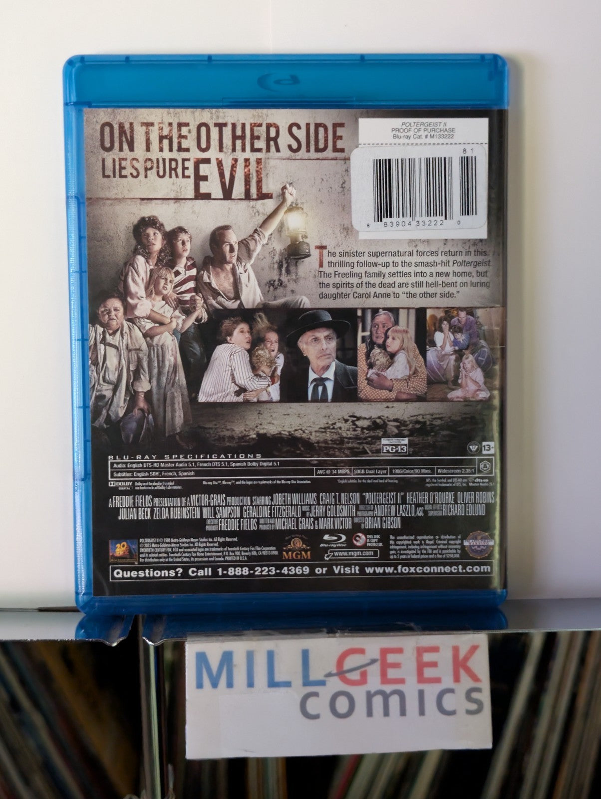 Poltergeist II, Craig T. Nelson (Blu Ray 2015) -JD