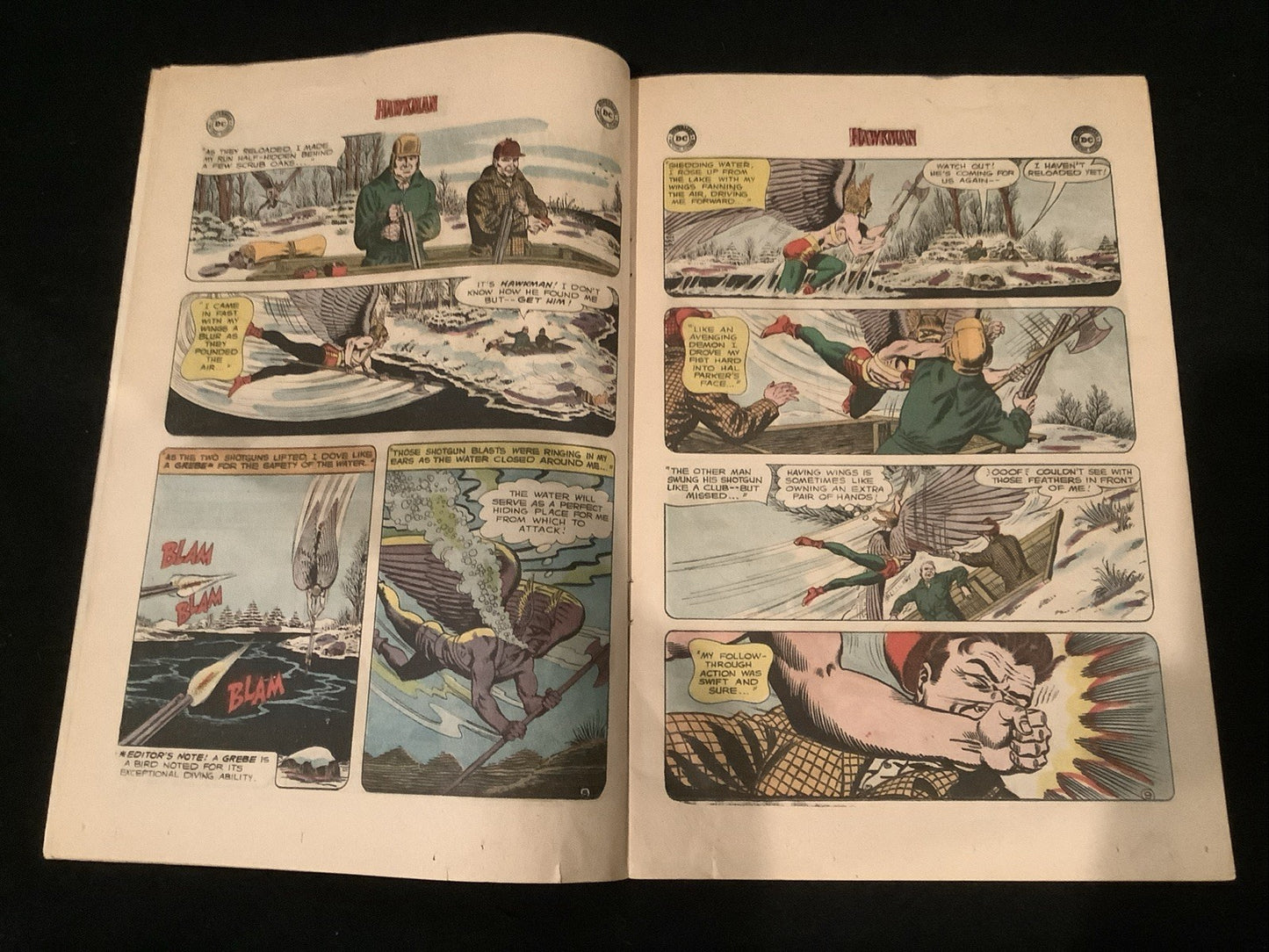 Hawkman #1 (DC Comics April-May 1964) VG/F (5.0) Cover Detached Lower Staple