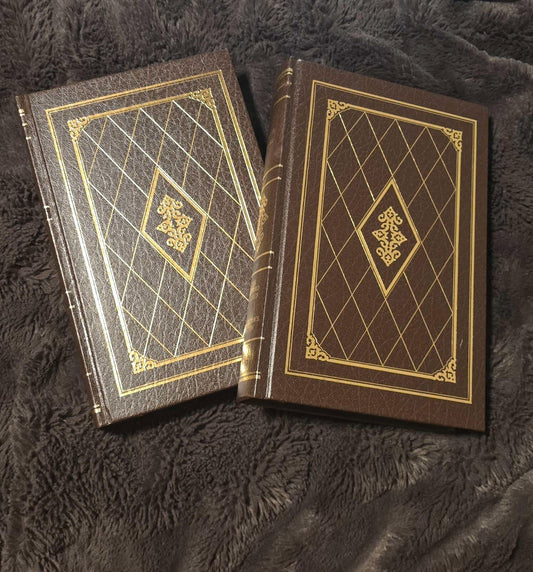 The Harvard Classics - 2 book lot, Edmund Burke & Chaucer To Gray (1980, HC)