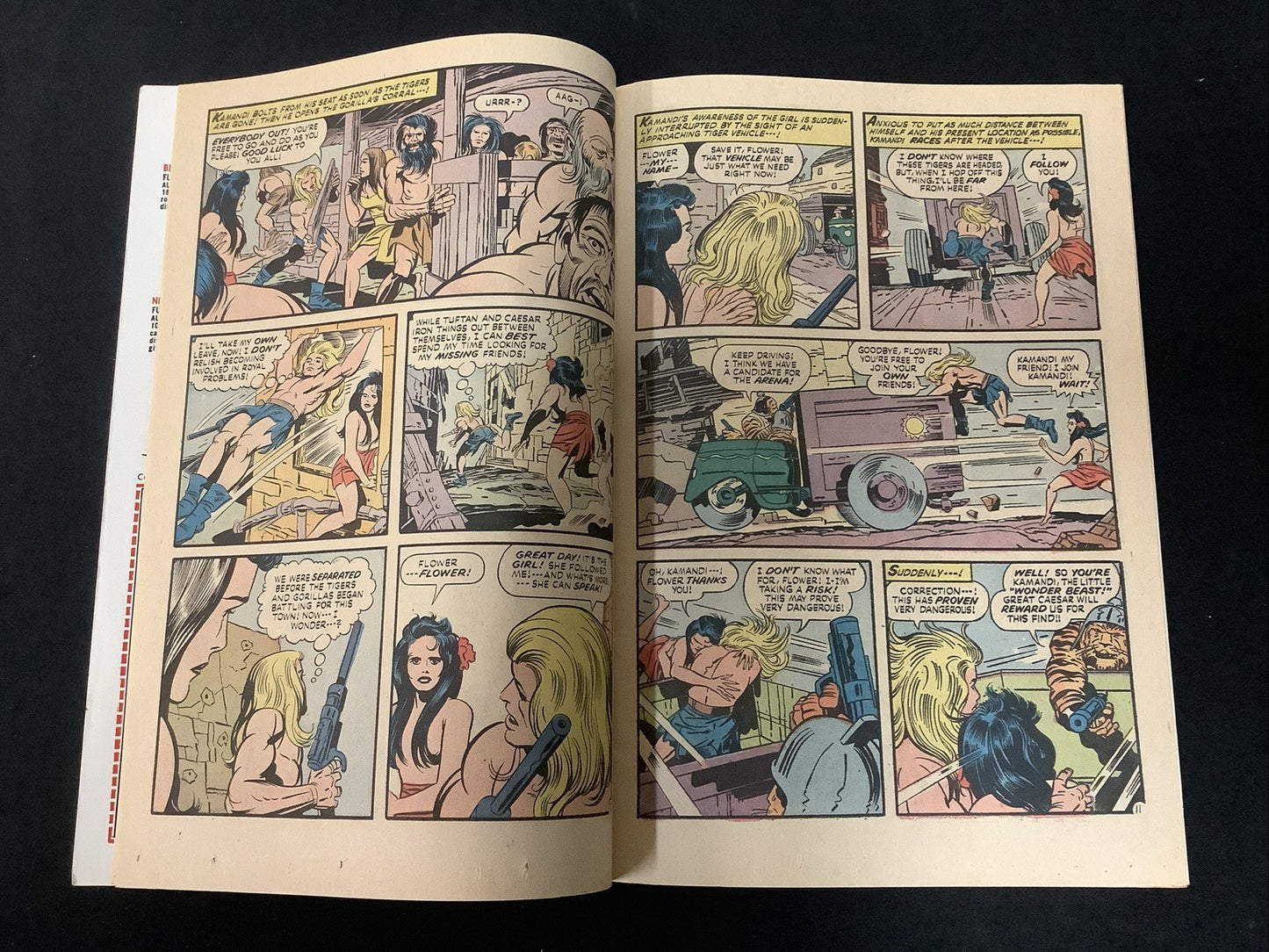 Kamandi, the Last Boy on Earth #5 (DC Comics April 1973) VF (8.0) Jack Kirby