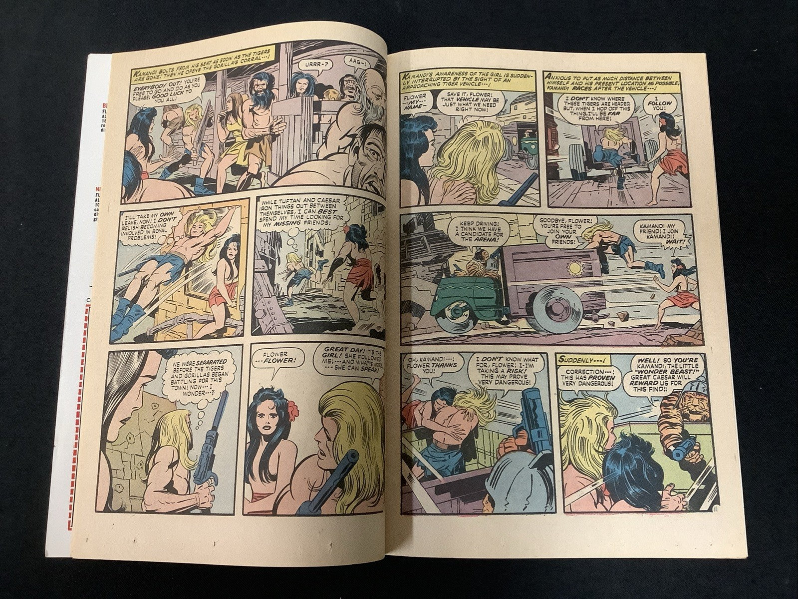 Kamandi, the Last Boy on Earth #5 (DC Comics April 1973) VF (8.0) Jack Kirby