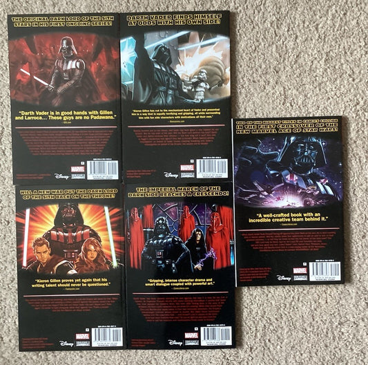 Star Wars Darth Vader Vol. #1 -4 + Vader Down TPB Marvel