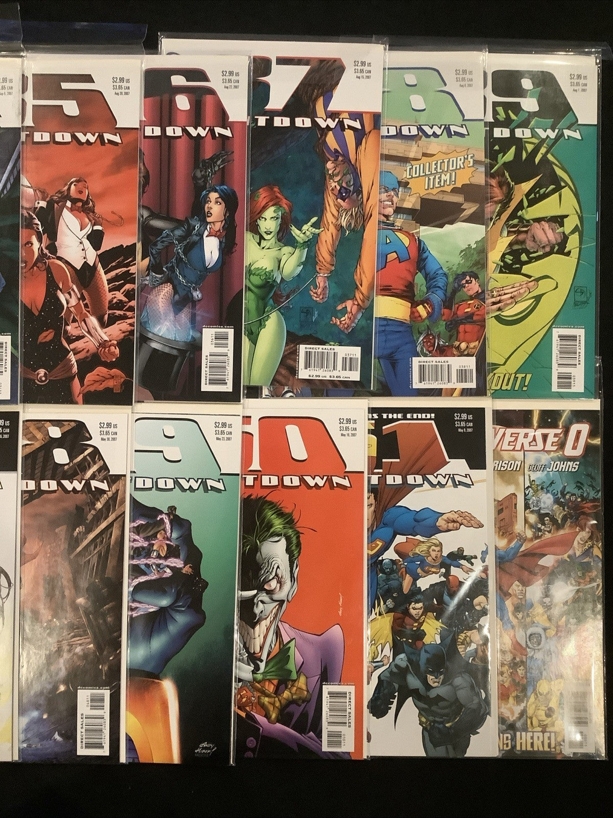 Countdown to Final Crisis #51-1 + DCU #0 Complete Comic Set, DC Comics,Paul Dini