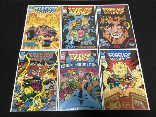 Forever People #1-6 copper age comic books 1988 complete set