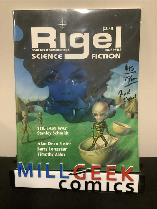 Rigel Science Fiction Magazine #8 VF/NM (9.0) Final Issue, The Easy Way