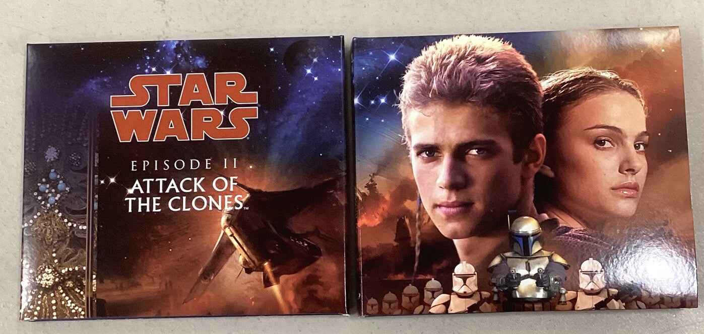 Star Wars: Episode II: Attack of the Clones by R A Salvatore Audiobook 9 Disc-JD