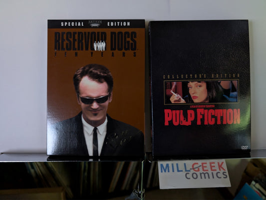Reservoir Dogs / Pulp Fiction, 2 Movie Set (DVD) Like New -JD