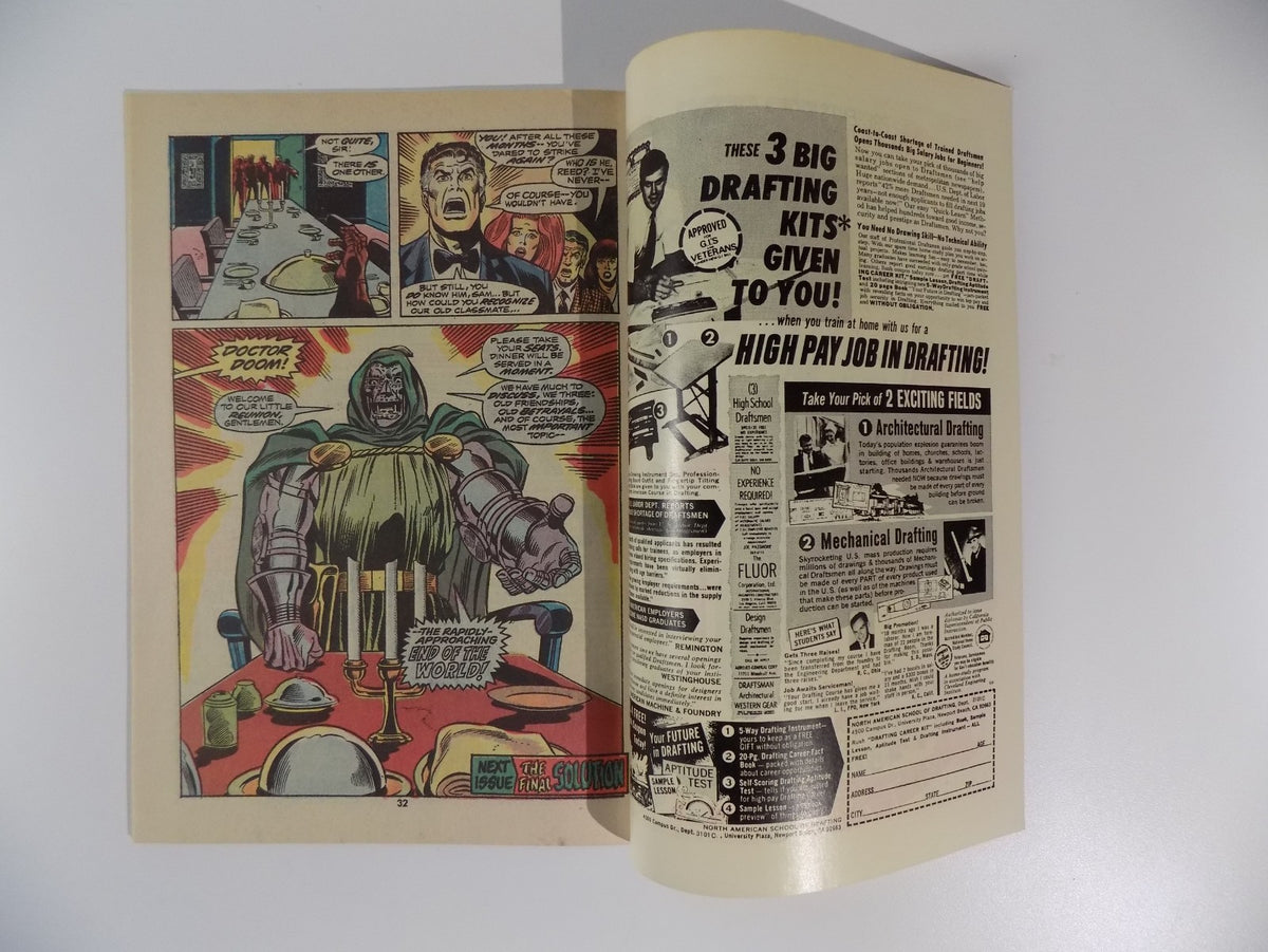 Fantastic Four #142 Marvel Comic January 1974 Very Fine