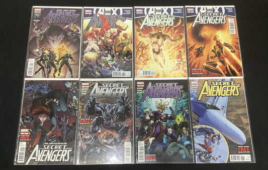 Secret Avengers #25-32 Comic Lot, Marvel Comic, Art Adams, 1st App Black Ant