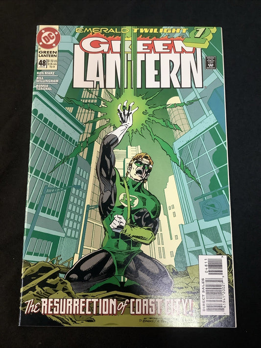 Green Lantern #48-51 Comic Set, Ron Marz Signed! 1st App Kyle Rayner, Parallax