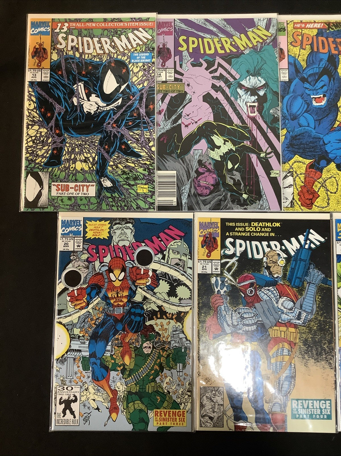 Spider-Man #1-25 Comic Lot, Marvel Comics, Multiple Variants #1, Todd McFarlane
