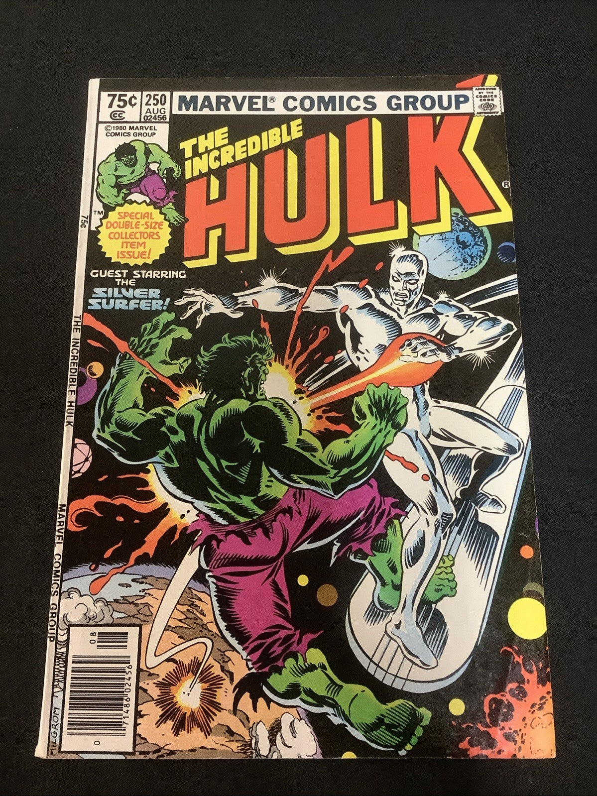 The Incredible Hulk #250 (Marvel August 1980) F/VF (7.0) Newsstand Edition