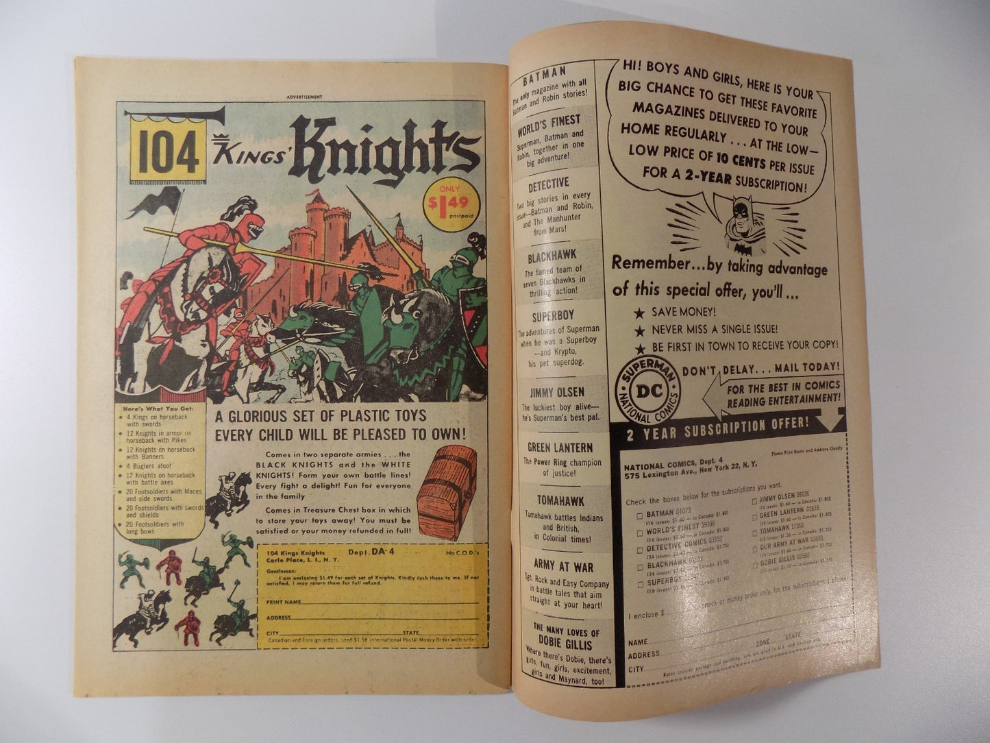 Blackhawk #185 DC Comic June 1963 Very Fine