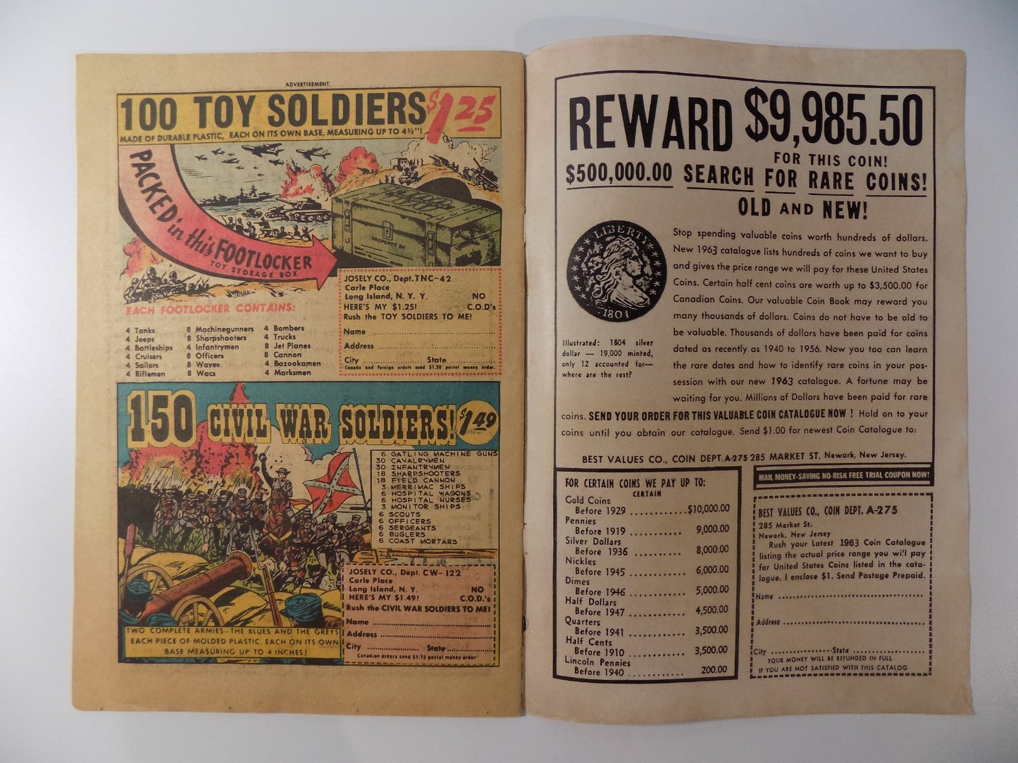 Atom #5 DC Comic March 1963 Very Good+