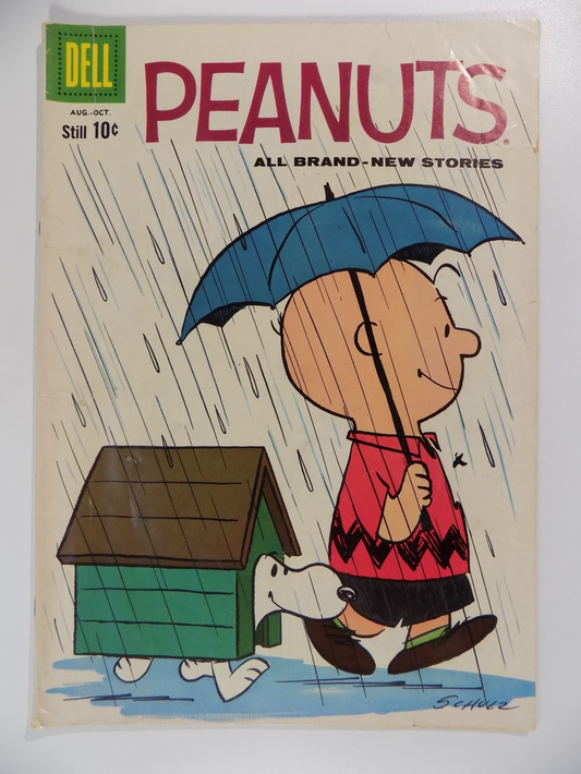Peanuts #6 Dell Comic August-October 1960 Fine+