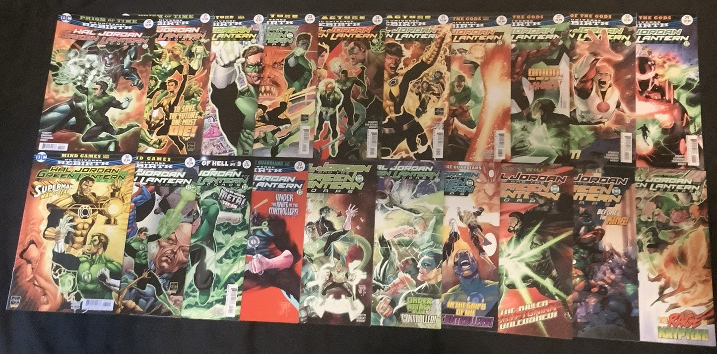 Hal Jordan: And The Green Lantern Corps #1-39 + Rebirth #1 Comic Lot, DC Comics