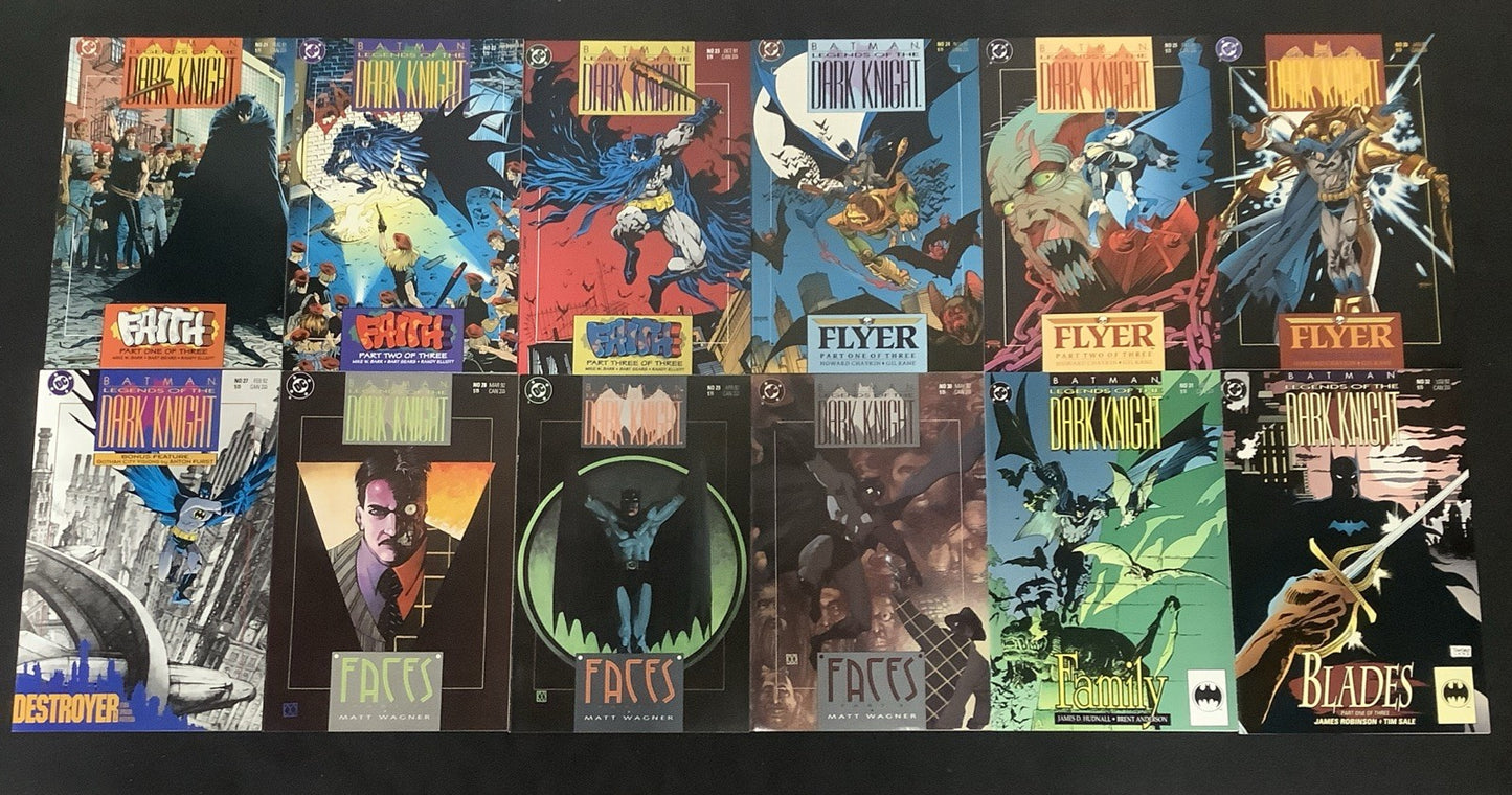 Legends of the Dark Knight #21-42 + Annuals 91’ And 92’ Comic Lot, DC Comics