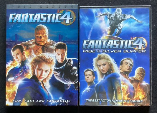 Fantastic 4 & Fantastic 4: Rise Of The Silver Surfer (DVDs) PS