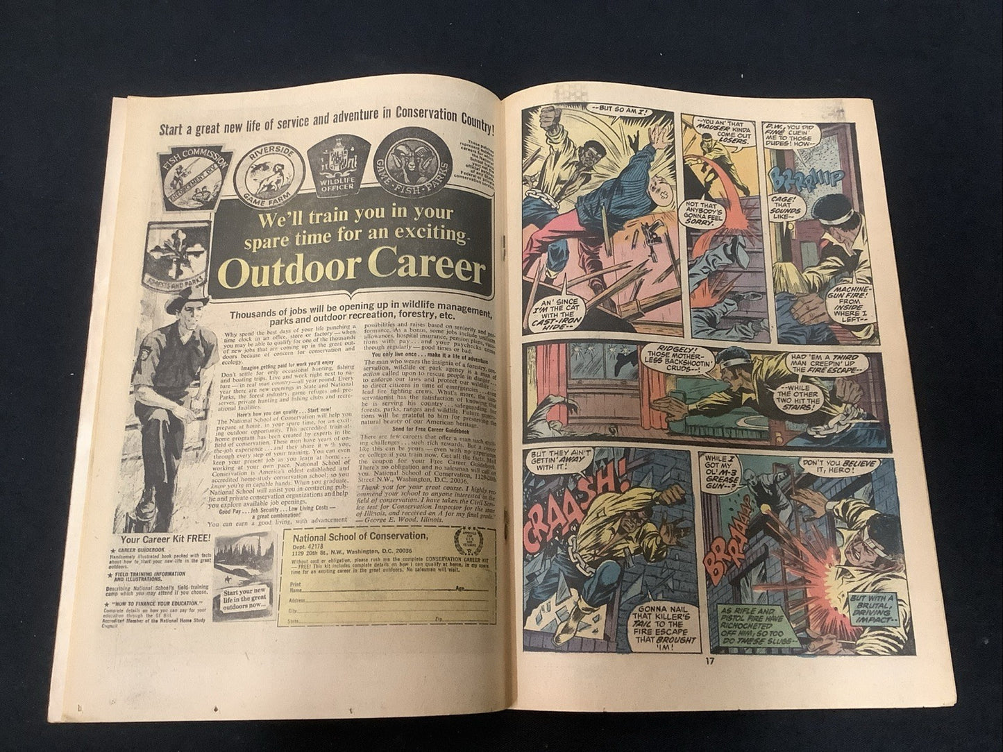 Hero For Hire #3 (Marvel Comics October 1972) F/VF (7.0) Archie Goodwin
