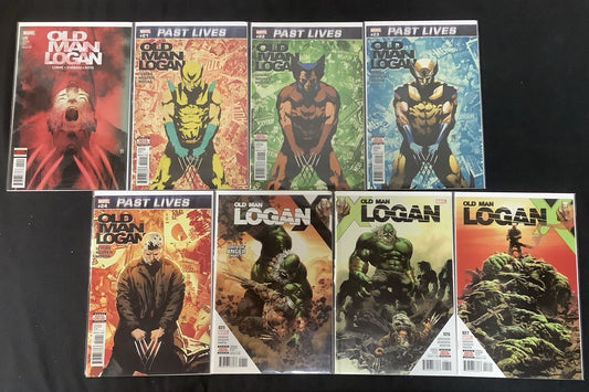 Old Man Logan #20-27 Comic Lot, Marvel Comics, Jeff Lemire/Filipe Andre, 2016