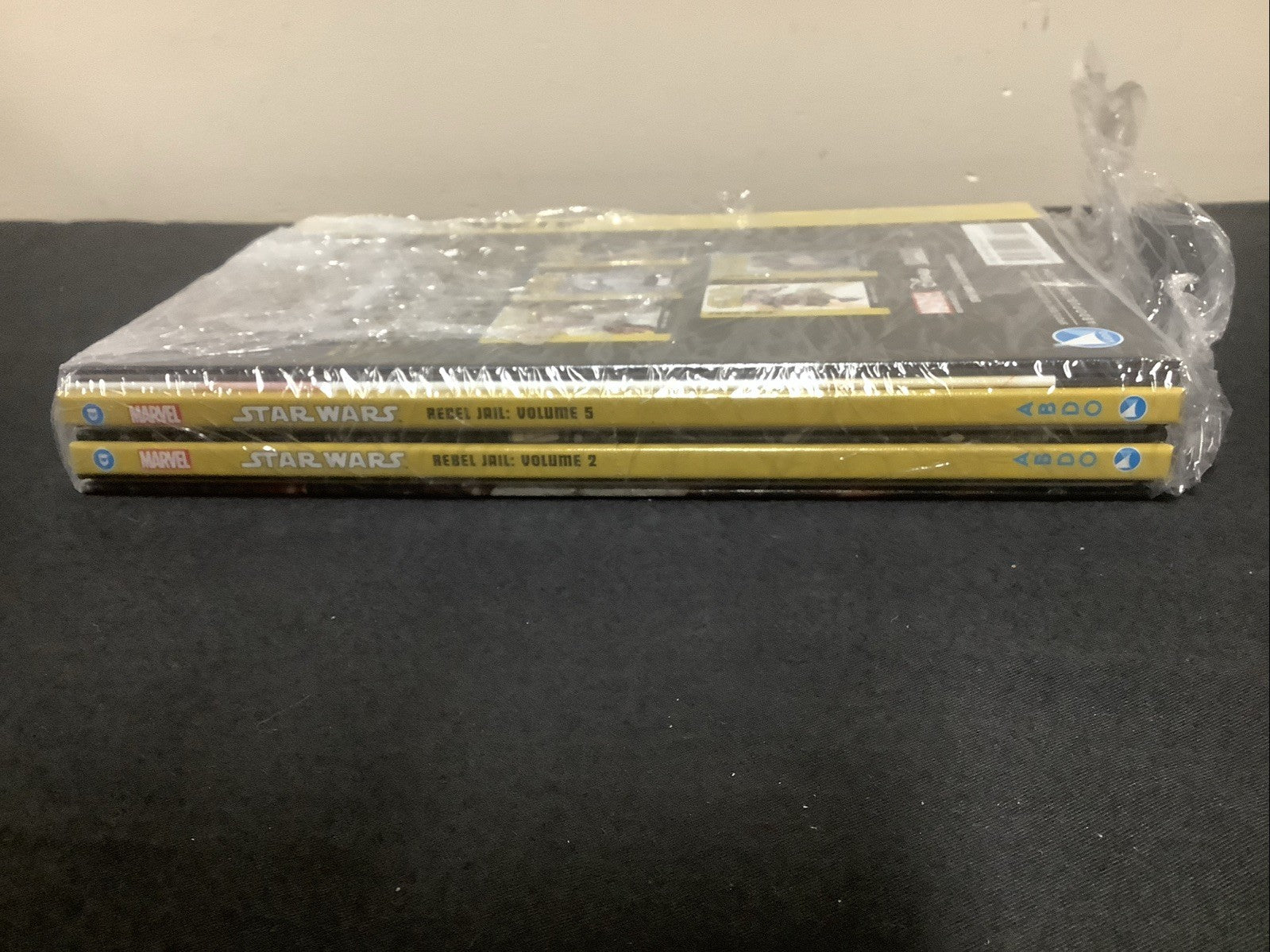 Star Wars Rebel Jail Vol. 1-5, Marvel/ABDO Publishing, Hardcover Library Copies