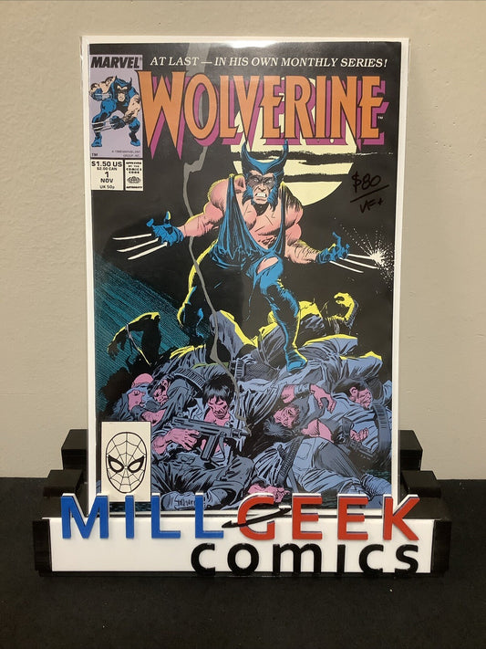 Wolverine #1 (1988) VF+ (8.5) Chris Claremont/Steve Buscema/John Byrne, Marvel