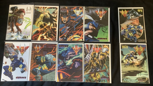Ash Comic Bundle: Ash #0-6 & The Fire Within #1-2, (10 Comics Total) Event Comic