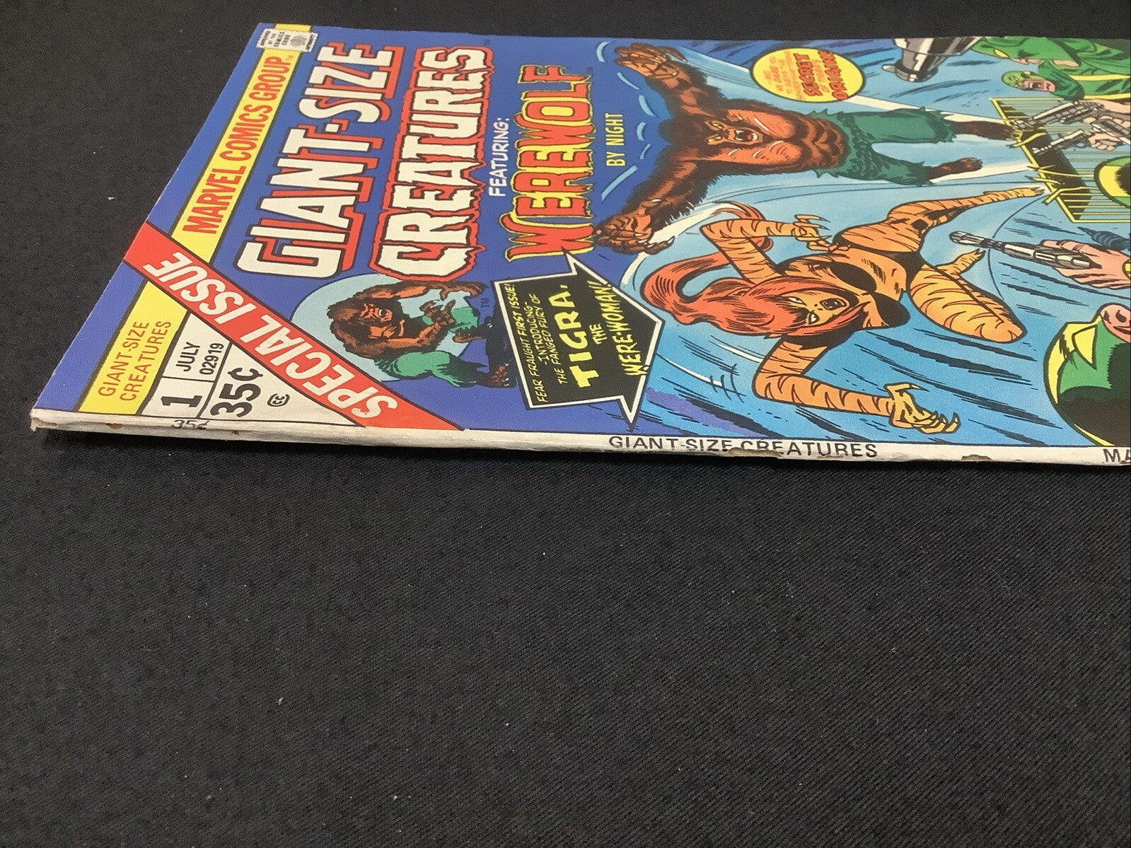 Giant-Size Creatures #1 (1974) F- (5.5) 1st App Tigra (Greer Grant Nelson)