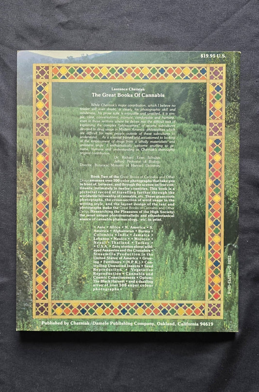 The Great Books of Cannabis Volume 1: Book 2 by Laurence Cherniak (1983 PC) JD