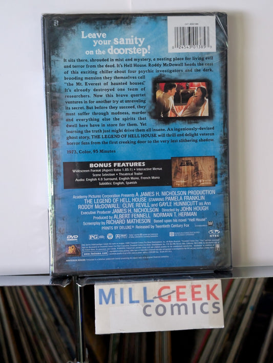 The Legend of Hell House - Pamela Franklin & Roddy McDowall (DVD) -JD