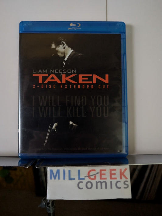 Taken Trilogy 1 2 3 (Blu-ray Lot, 2008, 2012, 2015) Like New -JD