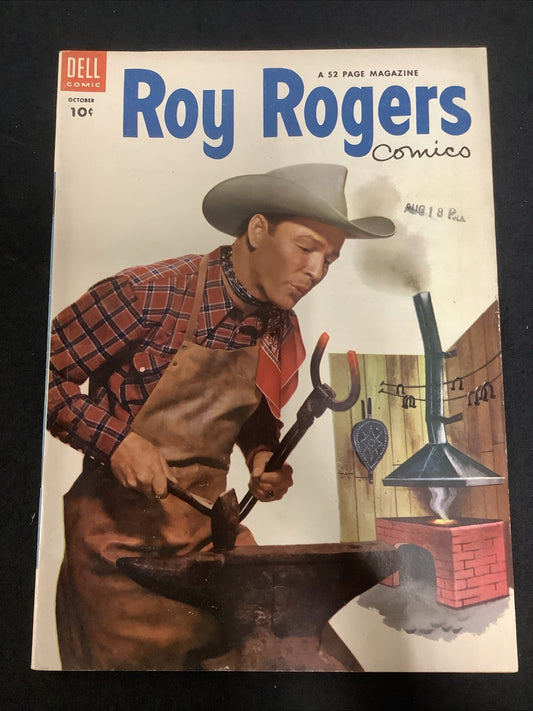 Roy Rogers Comics #70 (Dell Comics October 1953) F+ (6.5) 52 Page Magazine