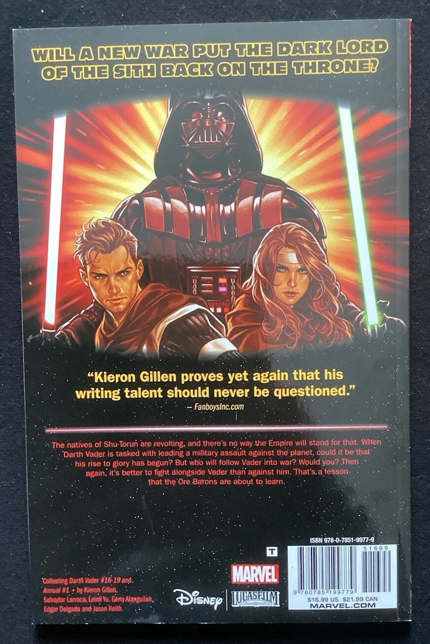 Star Wars Darth Vader Vol. #1 -4 + Vader Down TPB Marvel