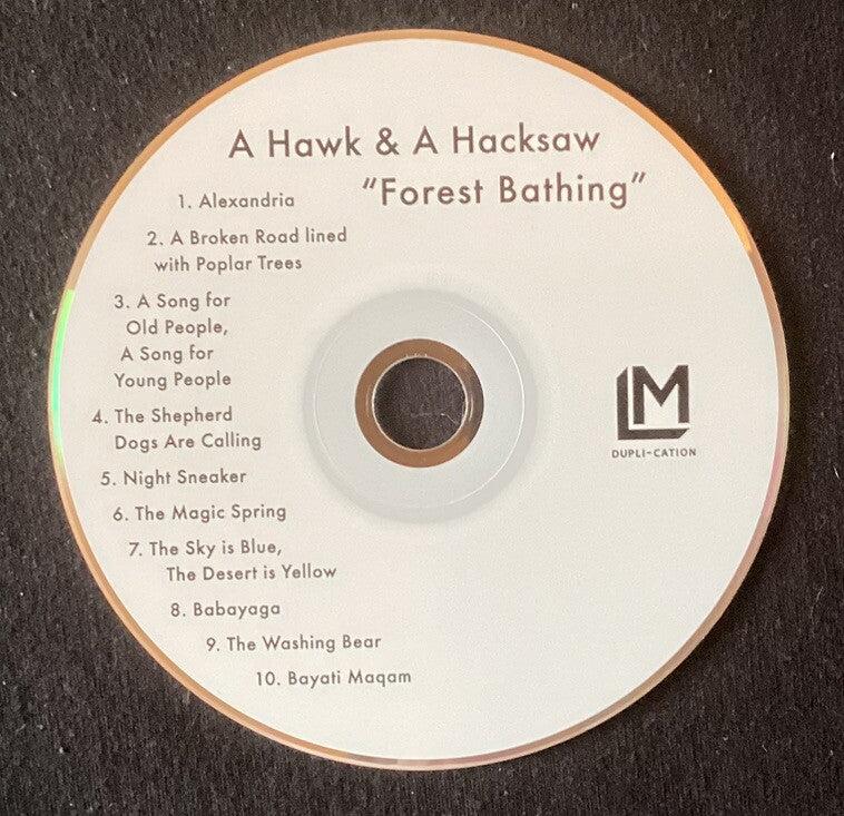 A Hawk and a Hacksaw - Forest Bathing (CD, Like New) -JD