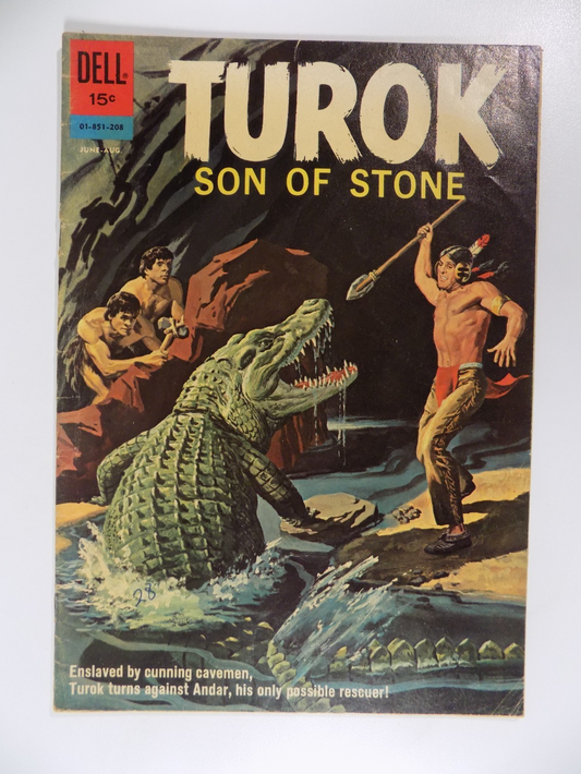 Turok Son of Stone #28 Dell Comic June-Aug. 1962 Fine+