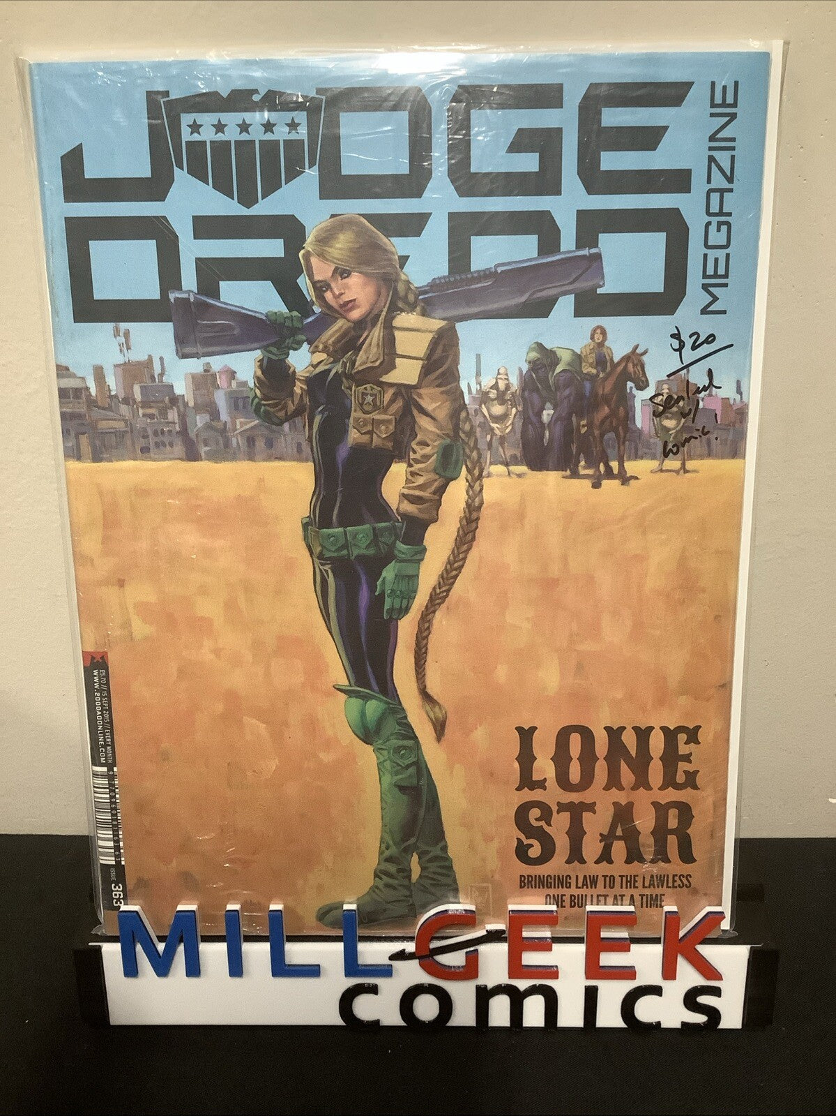 Judge Dredd Magazine #363, Rebellion, Sealed W/ Comic