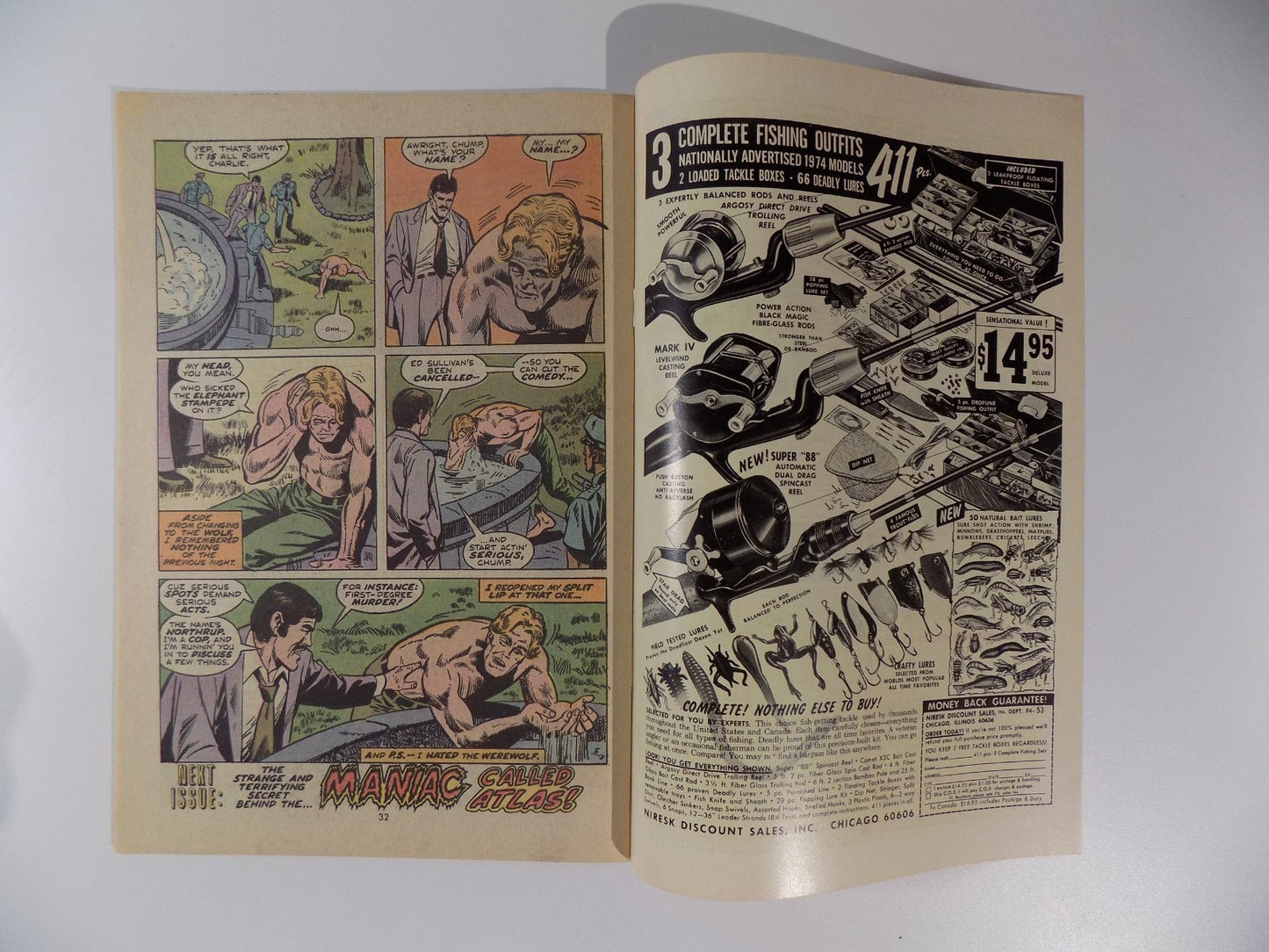 Werewolf by Night #22 Marvel Comic October 1974 Very Fine/Near Mint