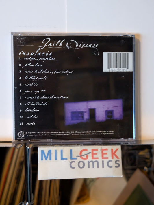 Faith & Disease - Insularia (CD 1998) Like New -JD