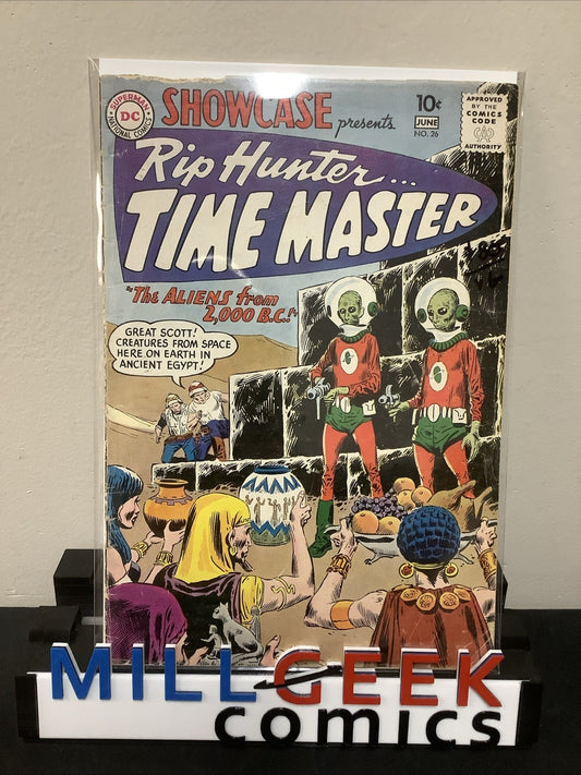 Showcase #26 (DC Comics June 1960) VG (4.0) Rip Hunter… Time Master