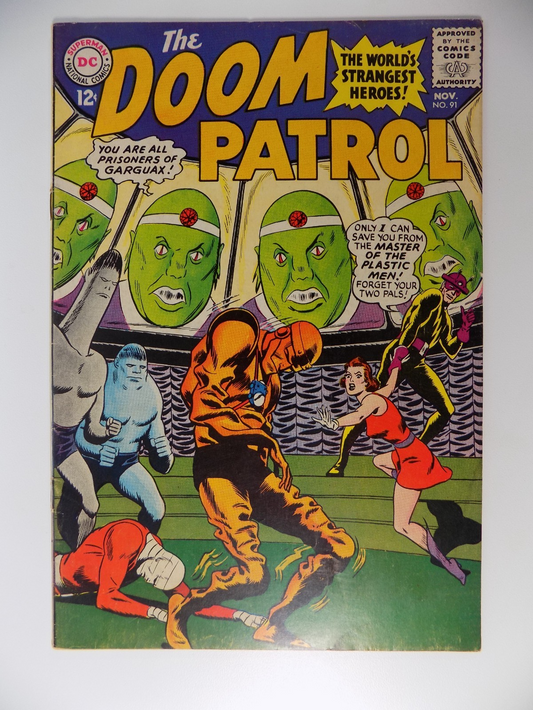 Doom Patrol #91 DC Comic Fine/Very Fine November 1964